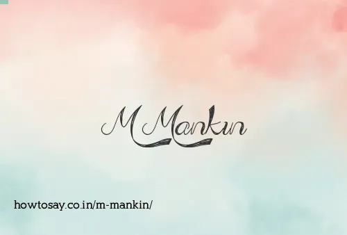 M Mankin