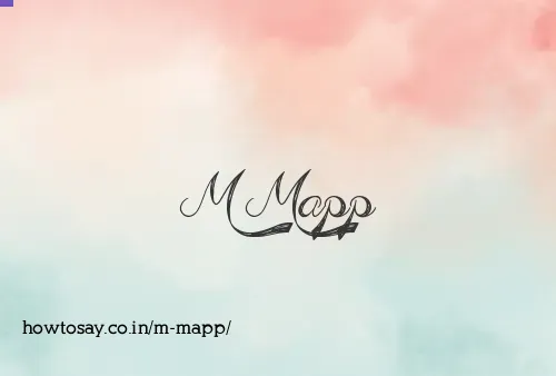 M Mapp