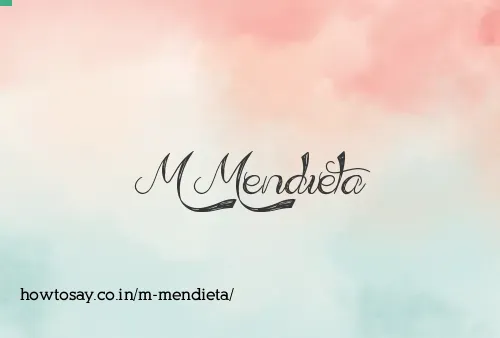 M Mendieta
