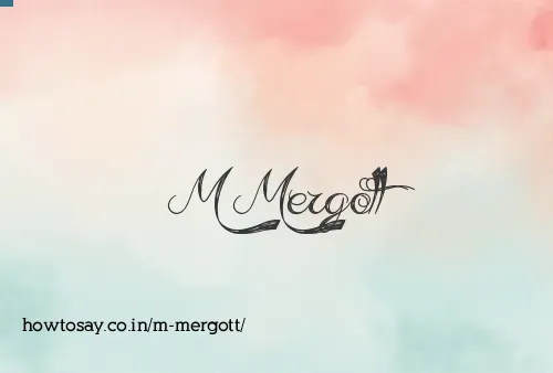 M Mergott