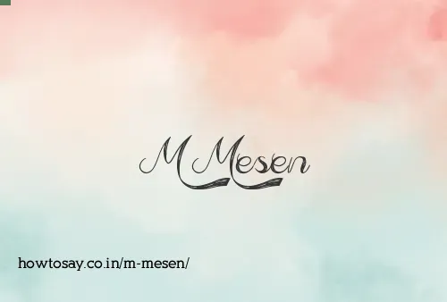M Mesen