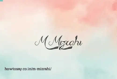 M Mizrahi