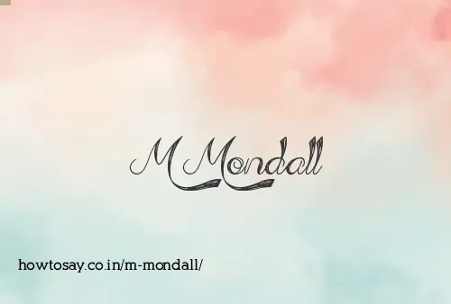 M Mondall