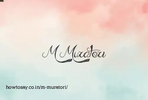 M Muratori