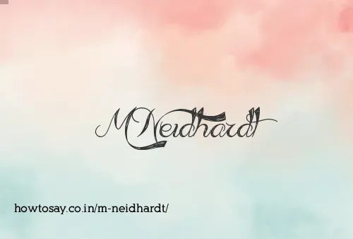 M Neidhardt