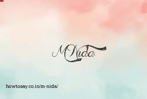 M Nida