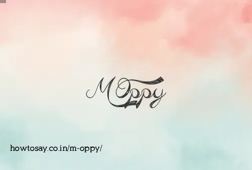 M Oppy