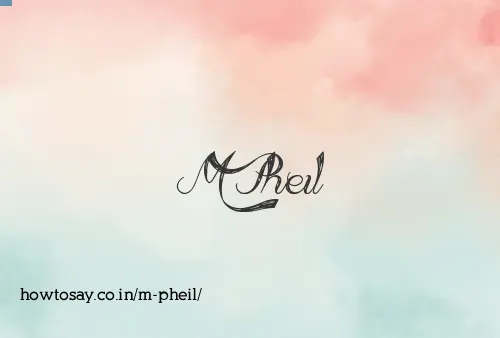 M Pheil