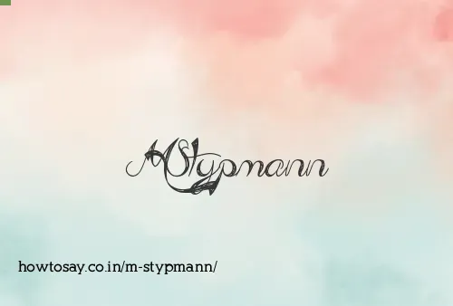 M Stypmann