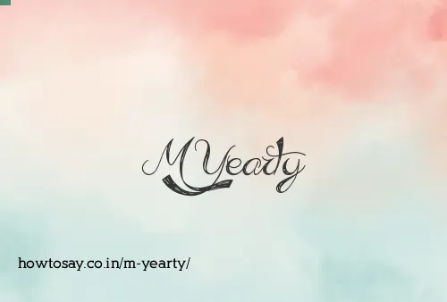 M Yearty