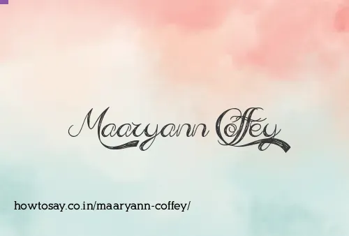 Maaryann Coffey