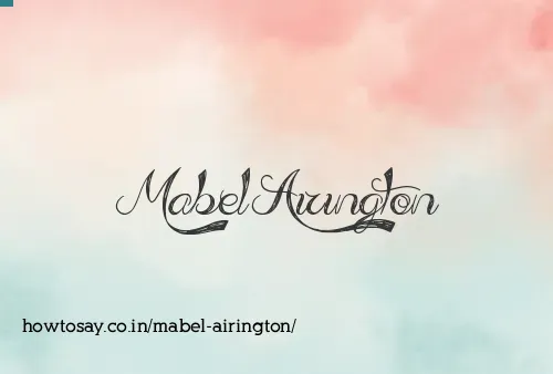 Mabel Airington