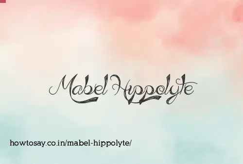 Mabel Hippolyte