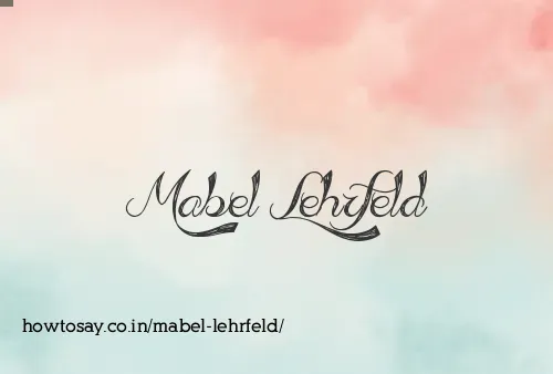 Mabel Lehrfeld