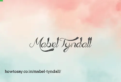 Mabel Tyndall