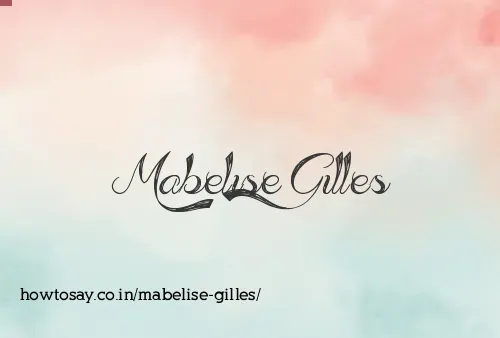 Mabelise Gilles