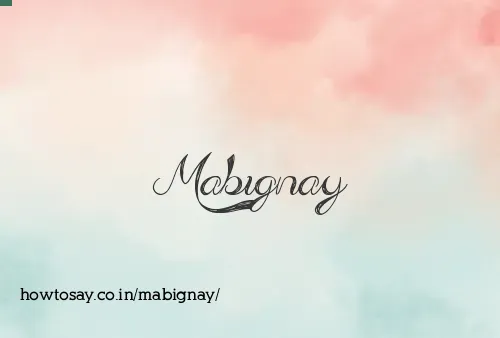 Mabignay