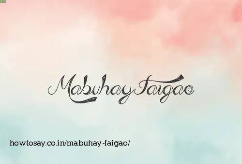 Mabuhay Faigao