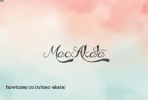 Mac Akata