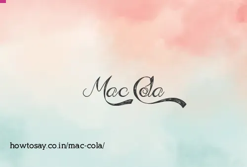 Mac Cola