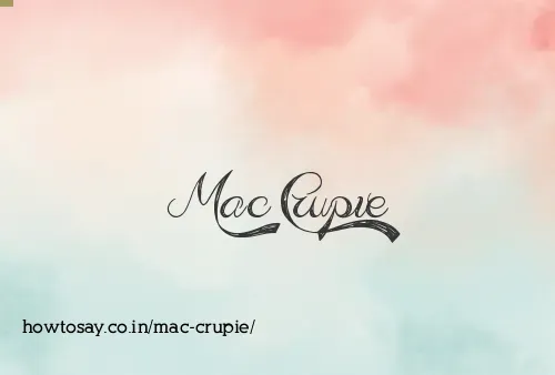 Mac Crupie