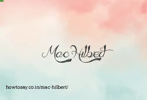 Mac Hilbert