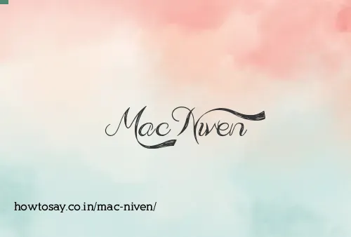 Mac Niven