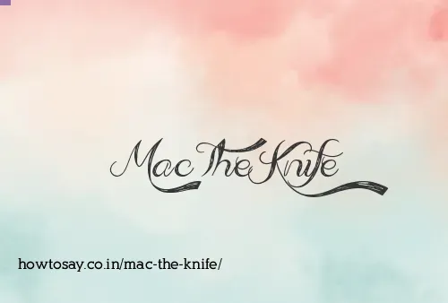 Mac The Knife