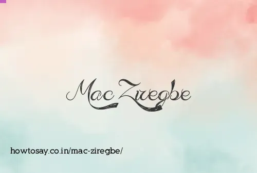 Mac Ziregbe
