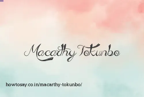 Macarthy Tokunbo