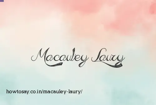 Macauley Laury