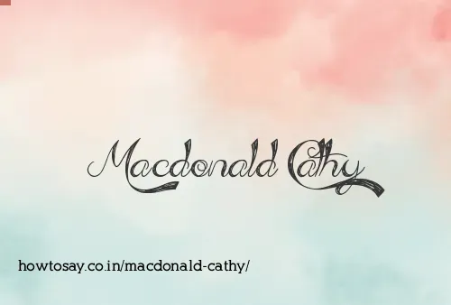 Macdonald Cathy