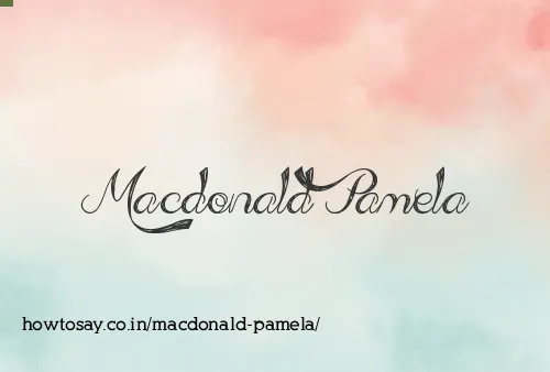 Macdonald Pamela