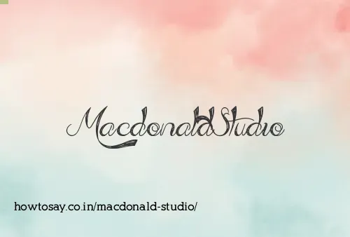 Macdonald Studio