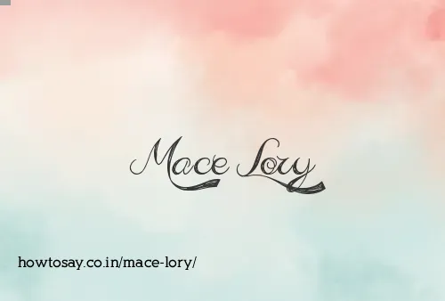 Mace Lory