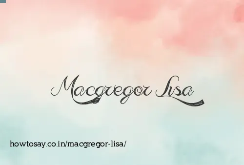 Macgregor Lisa
