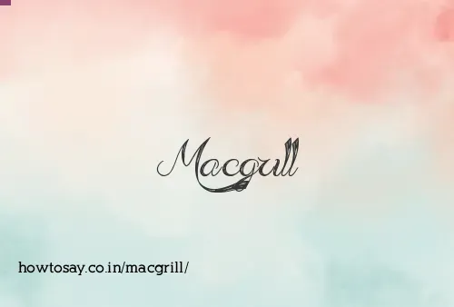 Macgrill