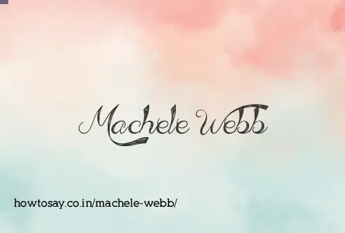Machele Webb