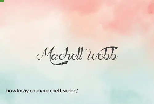 Machell Webb