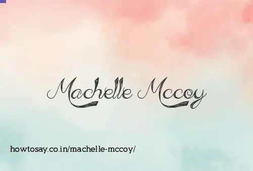 Machelle Mccoy
