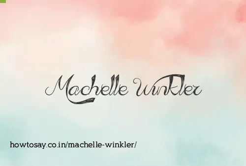 Machelle Winkler