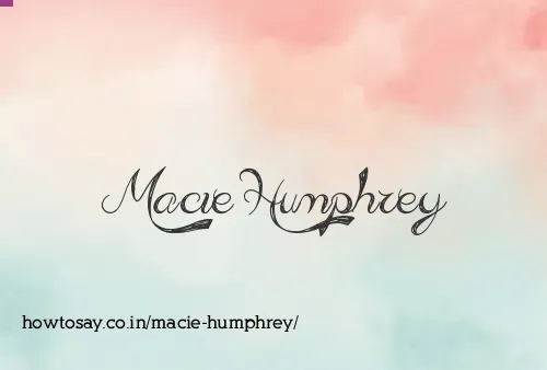Macie Humphrey