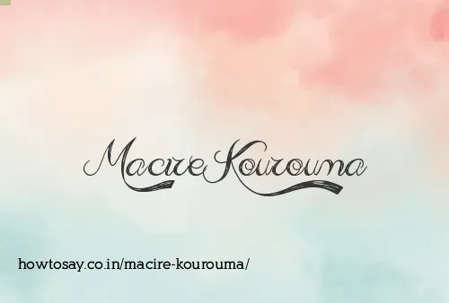 Macire Kourouma