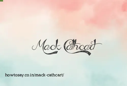 Mack Cathcart