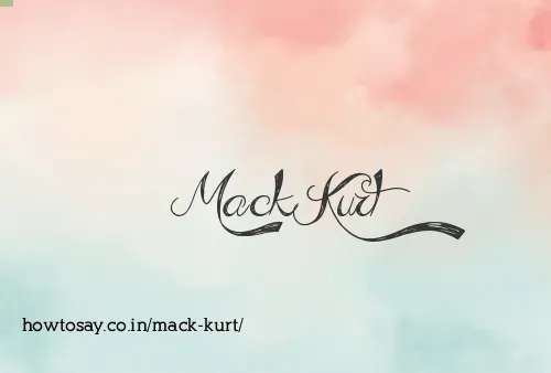 Mack Kurt