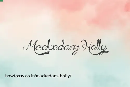 Mackedanz Holly