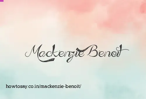 Mackenzie Benoit