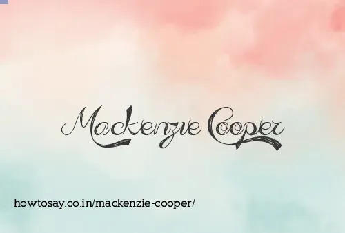 Mackenzie Cooper