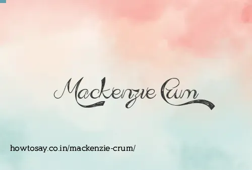 Mackenzie Crum