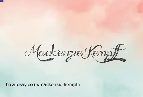 Mackenzie Kempff